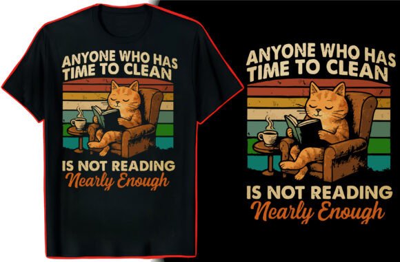 Book Lover Quote TShirt Graphics for T-Shirt Designs