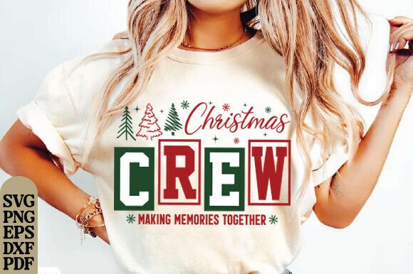 Christmas Crew SVG PNG Family Matching