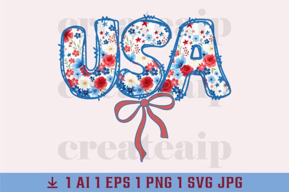 Coquette USA Patriotic 4th of July