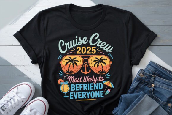 Cruise Crew Travel SVG Graphics for T-Shirt Designs