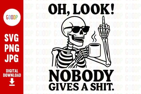 Funny Skeleton Coffee SVG Graphics