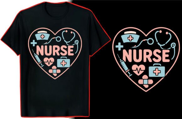 Nurse Life Quote TShirt Graphics