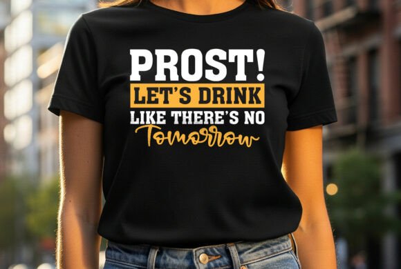 Oktoberfest Prost Funny Beer SVG Shirt Graphics