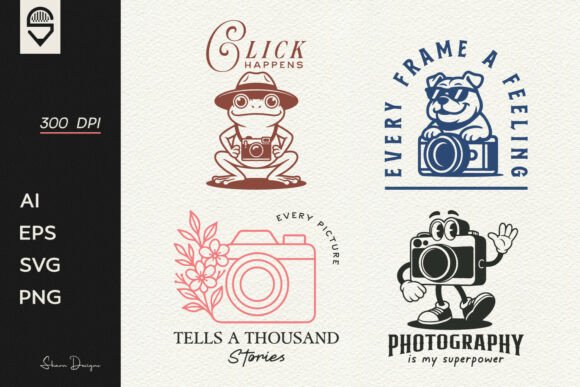 Photography Quote Graphics for T-Shirt Designs