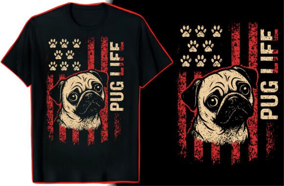 Pug Owner Quote T-Shirt Art Graphics for Bloggers