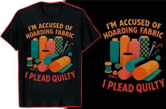 Sewing Lover Quote T-Shirt Graphics for Local Branding
