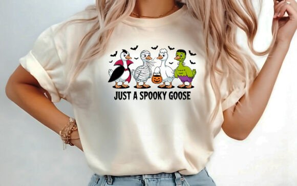 Spooky Goose SVG for Halloween Projects