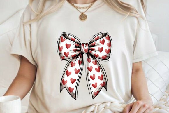 Valentines Day Love Valentine Coquette Graphics for T-Shirt Designs